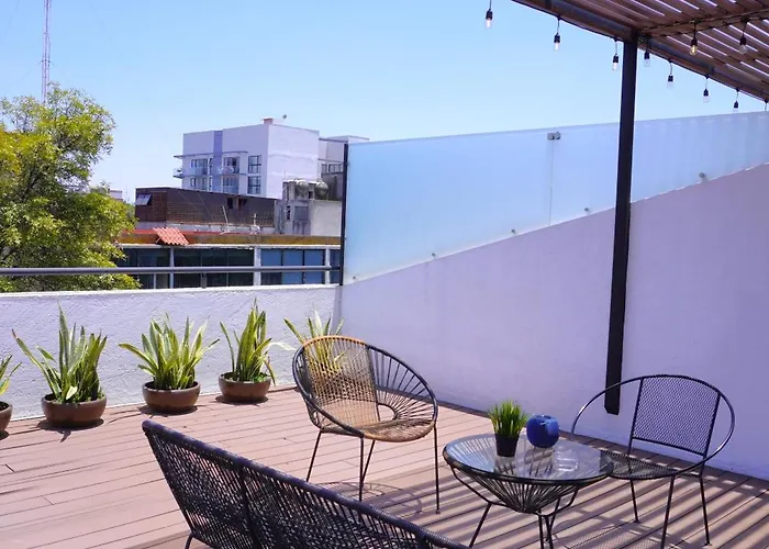 Apartment Linda Terraza En La Vibrante Roma Norte